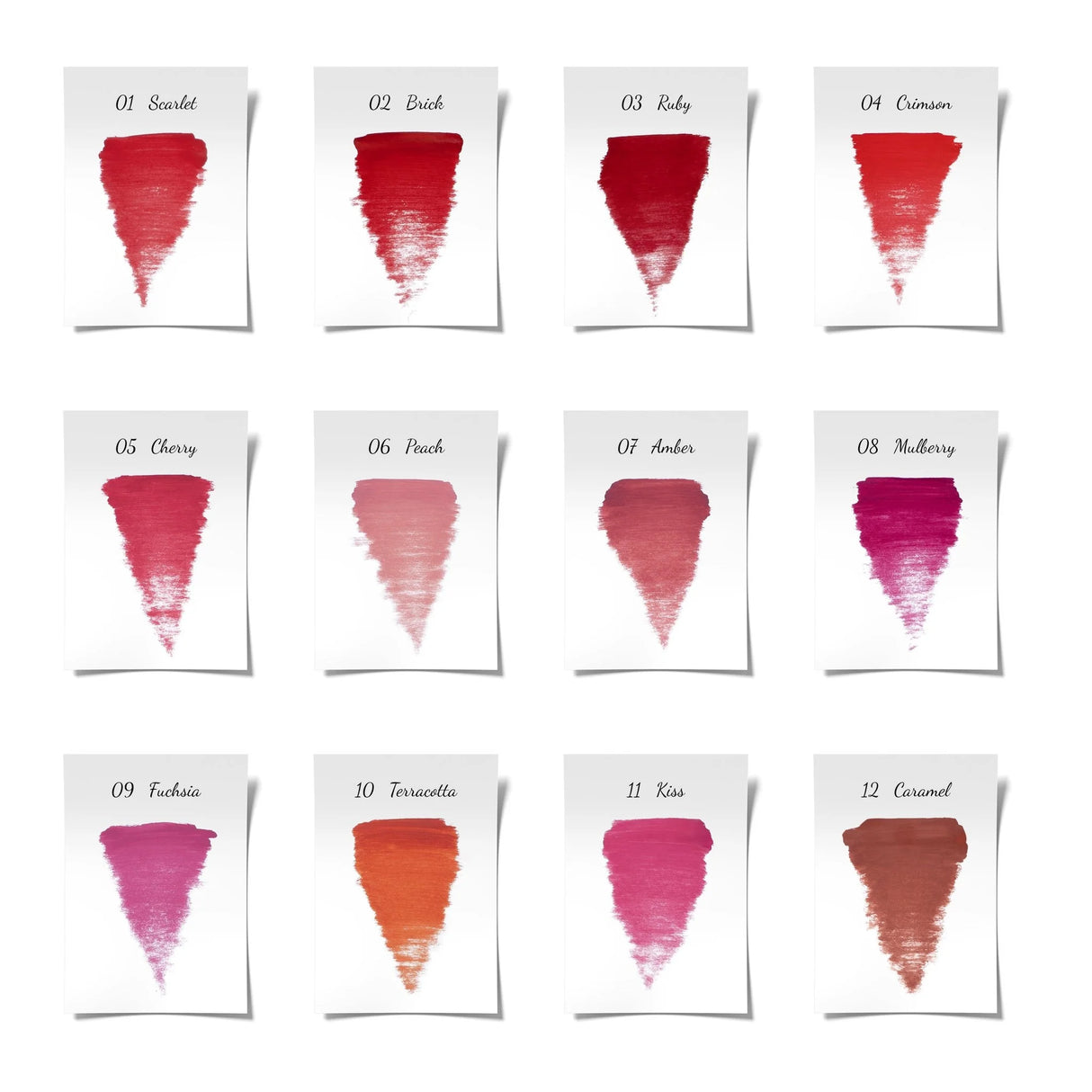 The Pigment PMU Lip Pigment Collection (8×15ml) - BVShop