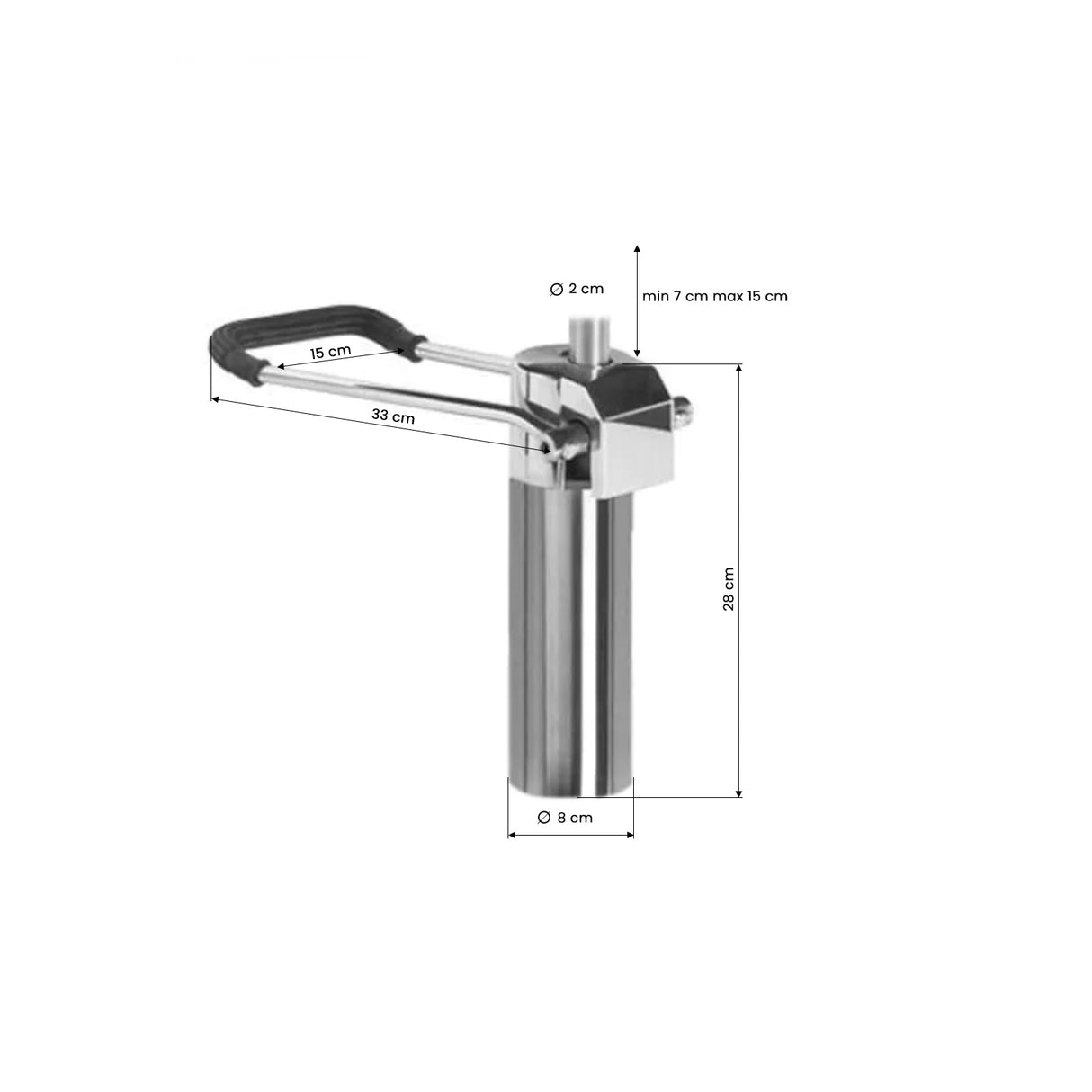 Actuator for the barber's chair d04 - BVShop