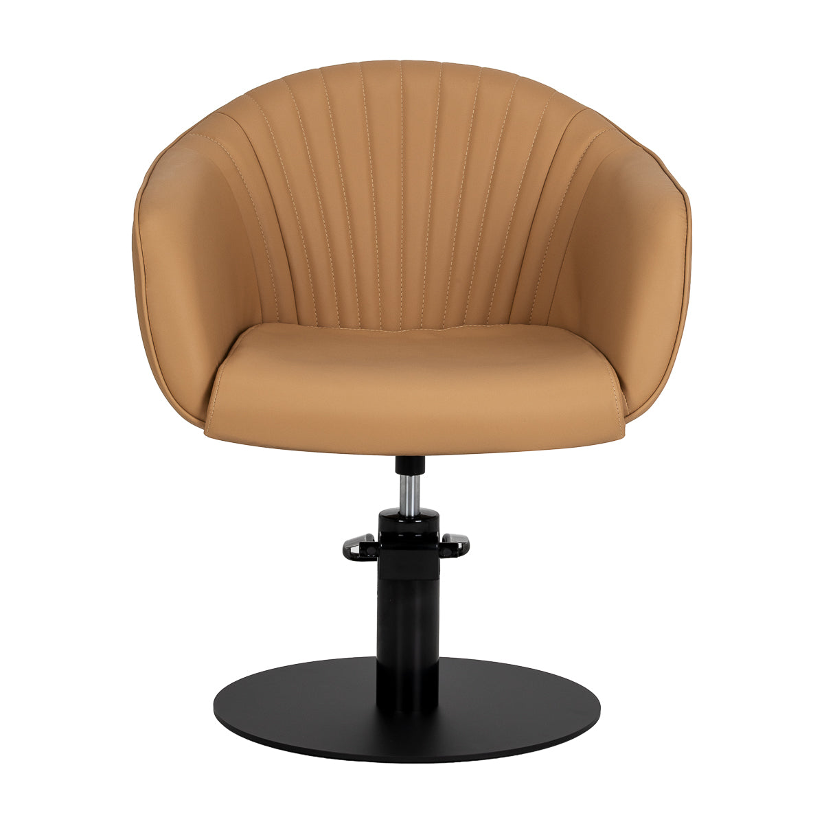 Caramel Gabbiano Copenhagen salon chair for professional hairdressers