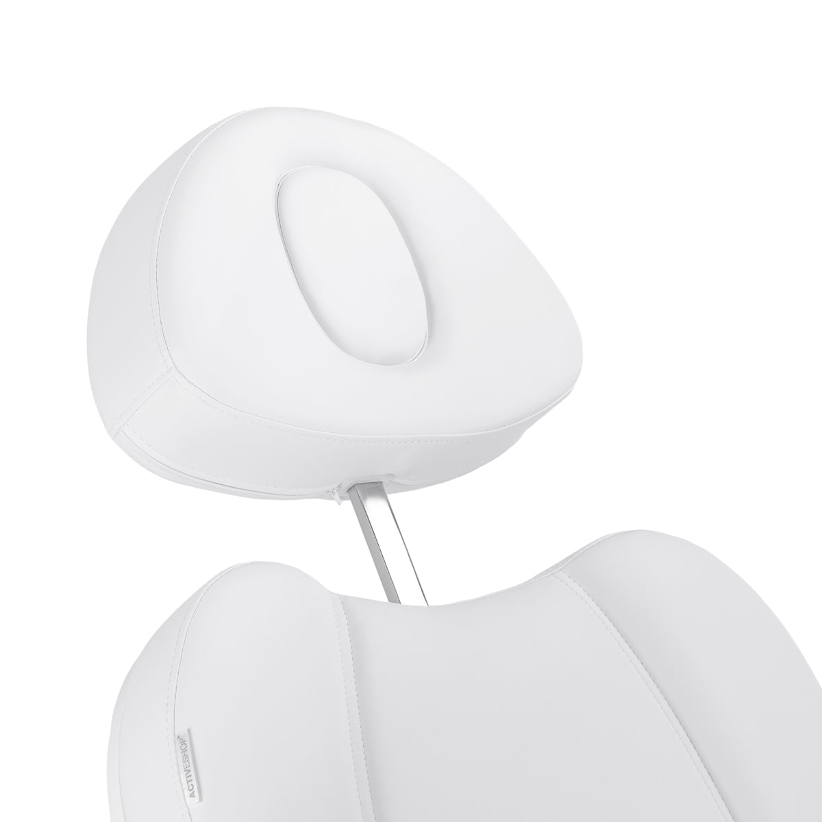 Super White Azzurro 708A cosmetic chair with synthetic leather