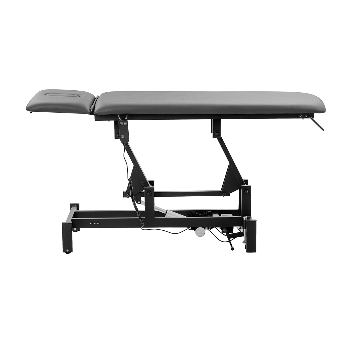 BALANCE Eso 2 adjustable physiotherapy table with black metal base