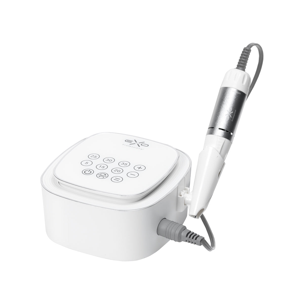 EXO Syntra Nail Drill 35W – White · Overall view
