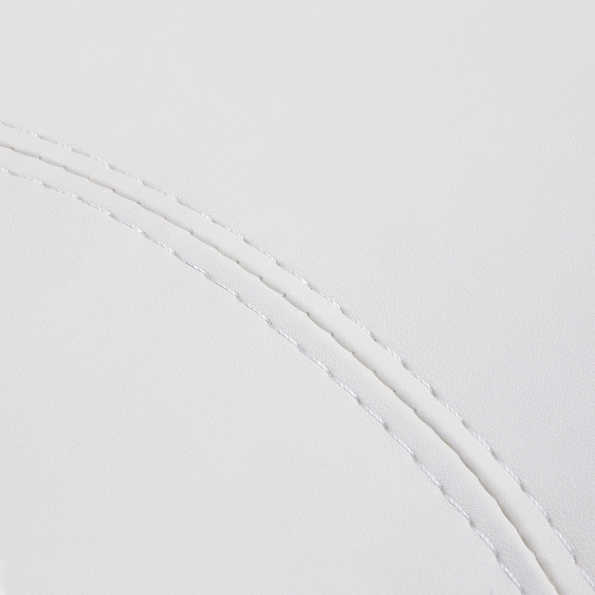 Azzurro Special 152 Salon Operator Chair – Snow-White · Upholstery stitching detail