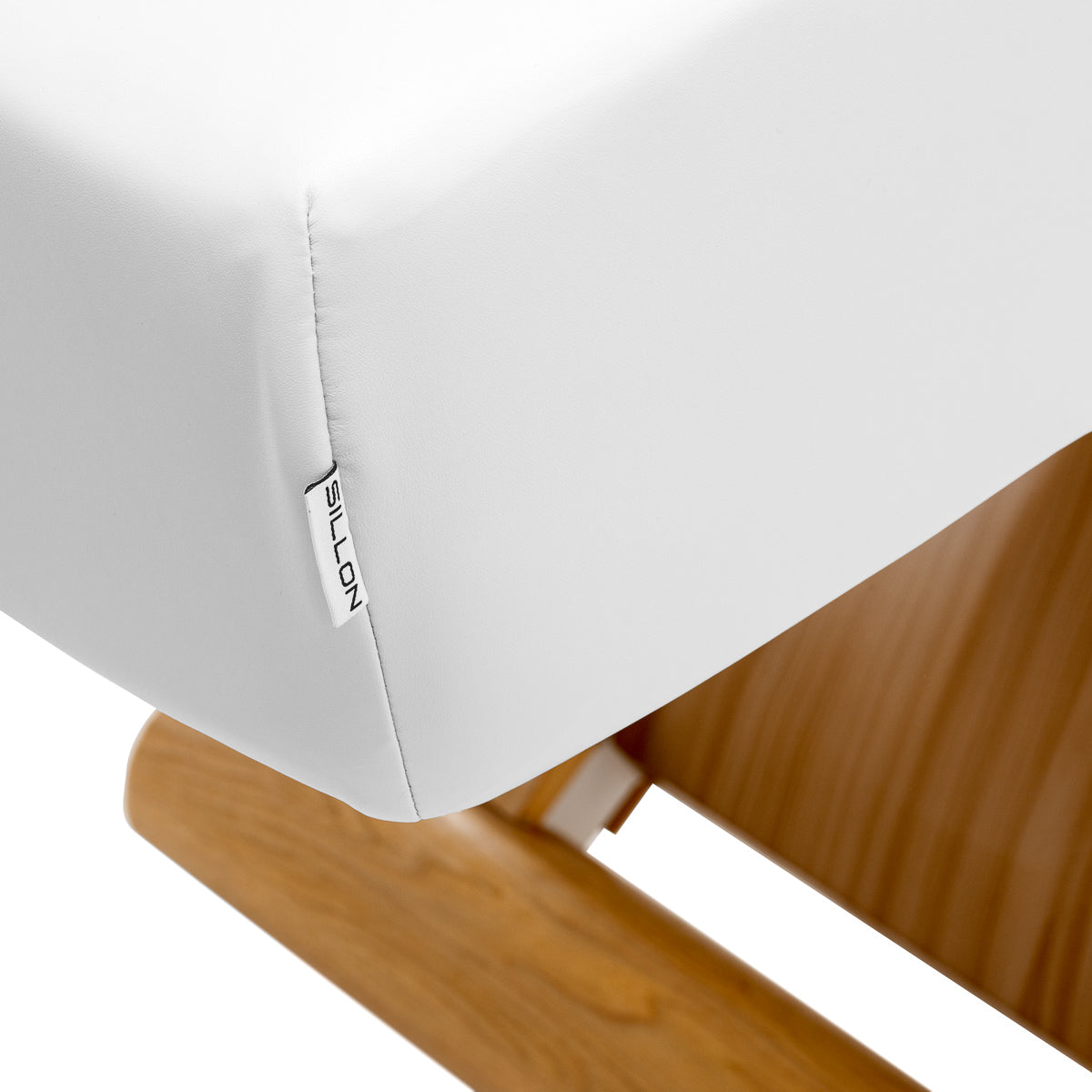 Sillon Siesta · white · Sillon label and seam