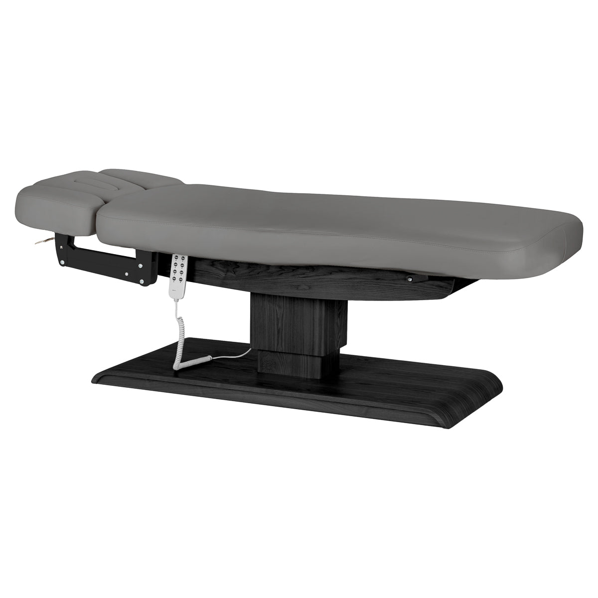 Sillon Relax Electric SPA Lounger – Grey, Black Base · Overall view
