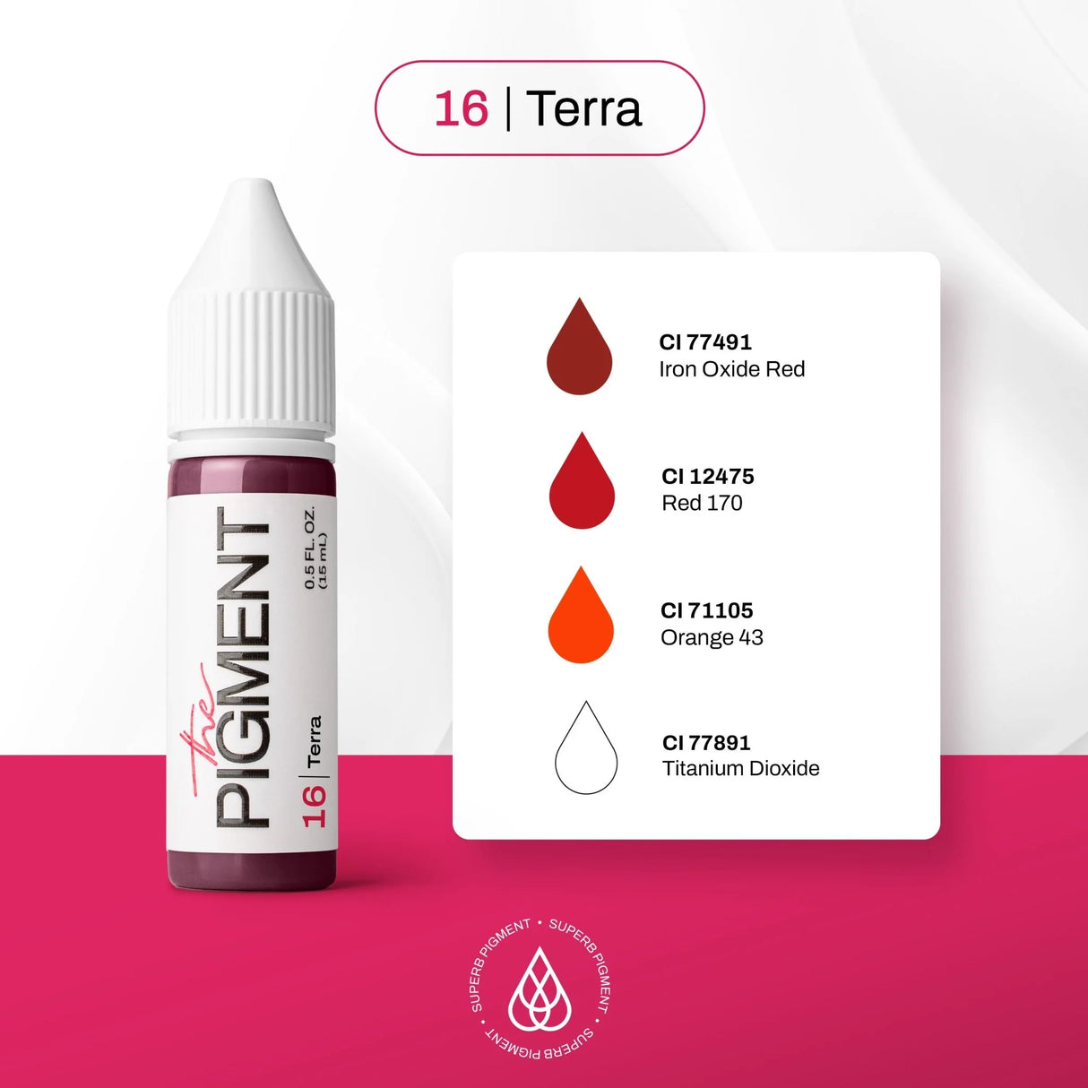 The Pigment 16 Terra Pigment (15ml) - BVShop