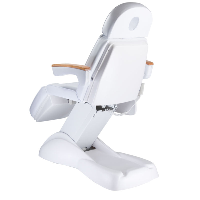 Electric cosmetic chair LUX BW-273B White - BVShop