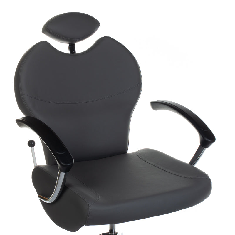 Pedicure chair with foot massager BR-2301 gray - BVShop