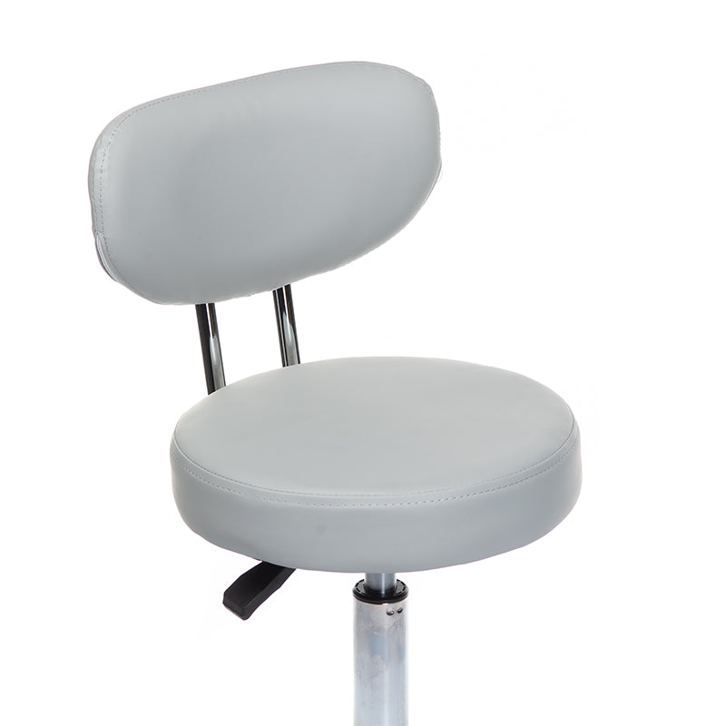 2-Taboret kosmetyczny BT-229 szary-2