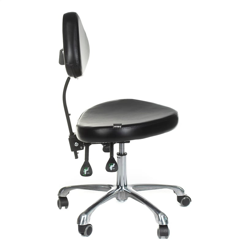 Rotating Tattoo Stool with Backrest ATTE INKOO - BVShop