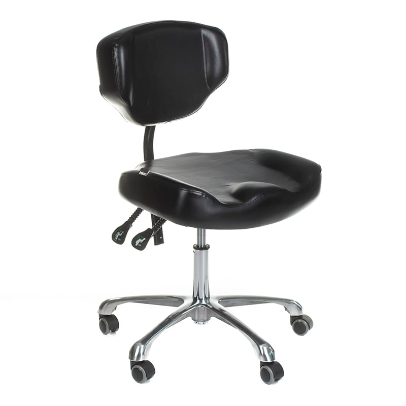Rotating Tattoo Stool with Backrest ELMO INKOO - BVShop