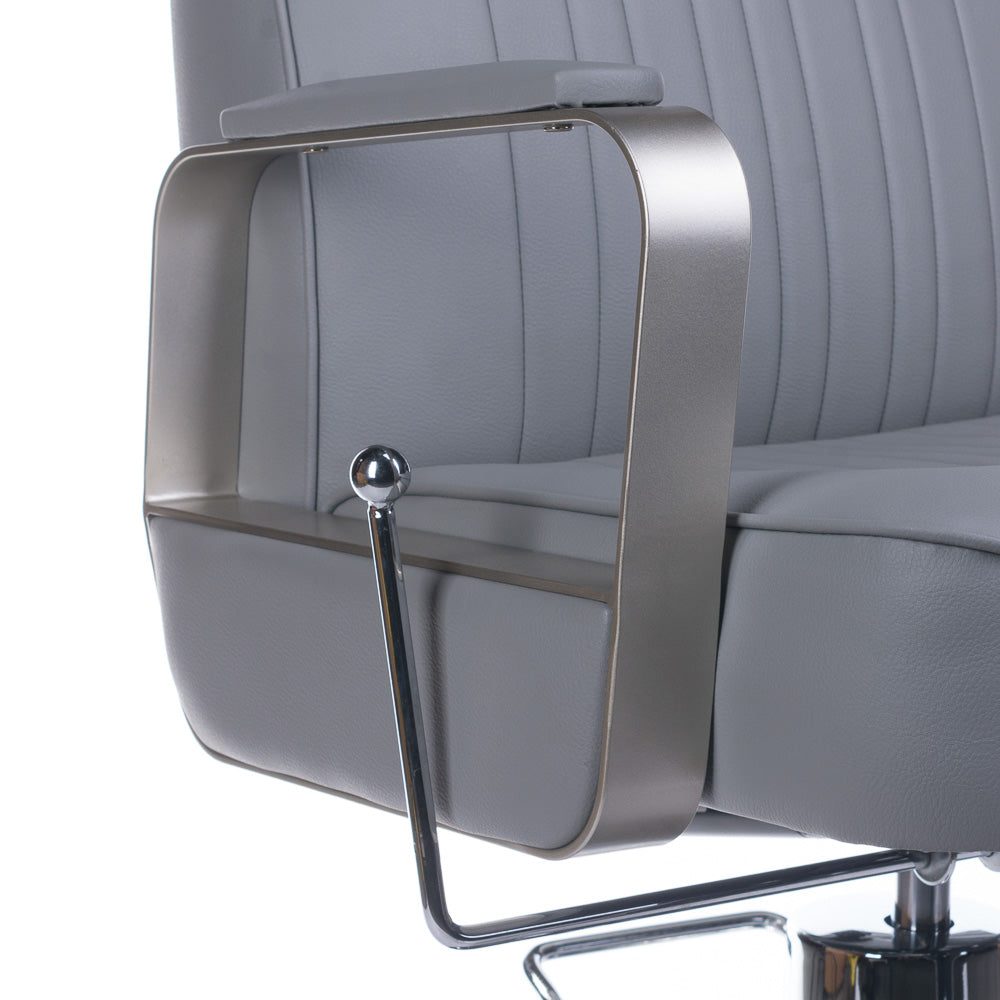 Barber Chair HOMER BH-31237 Light Gray - BVShop