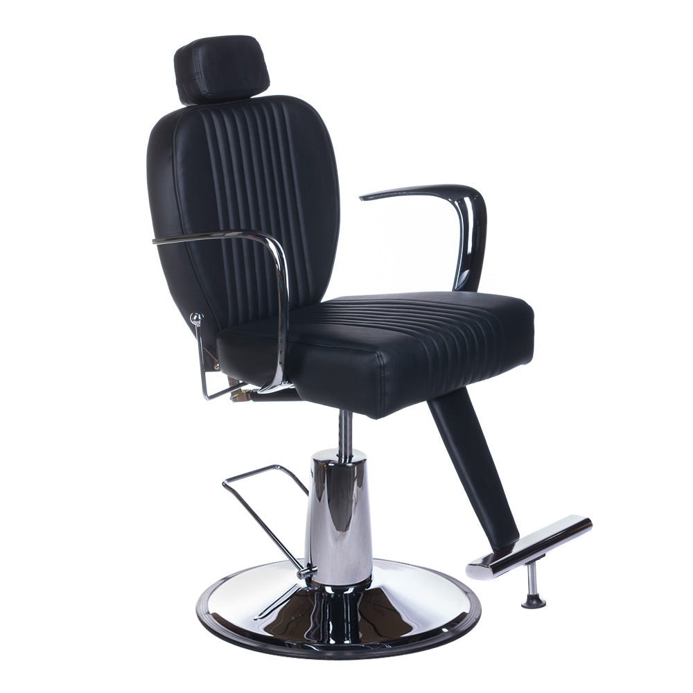 Barber chair BJORN BH-3318 Matte Black - BVShop