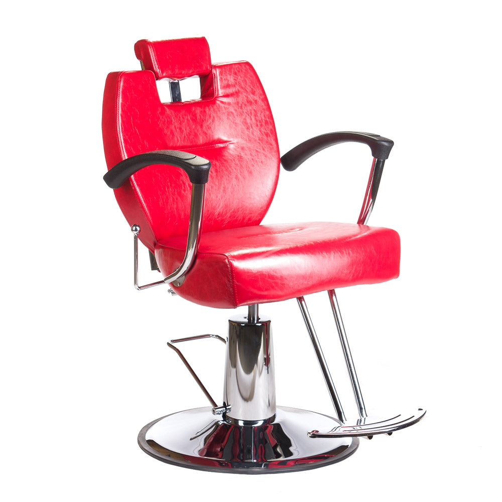 Barber chair HEKTOR BH-3208 Red - BVShop
