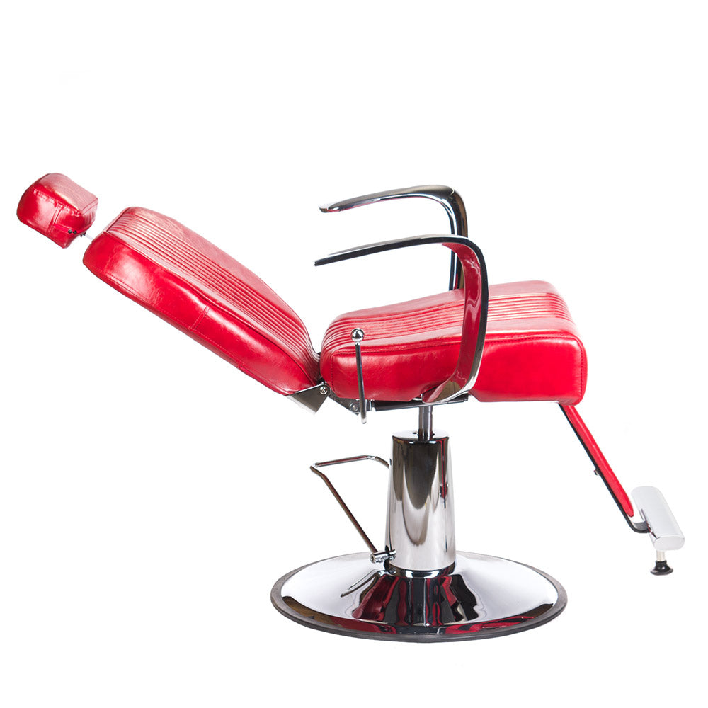 OLAF BH-3273 Barber Chair – Red - BVShop