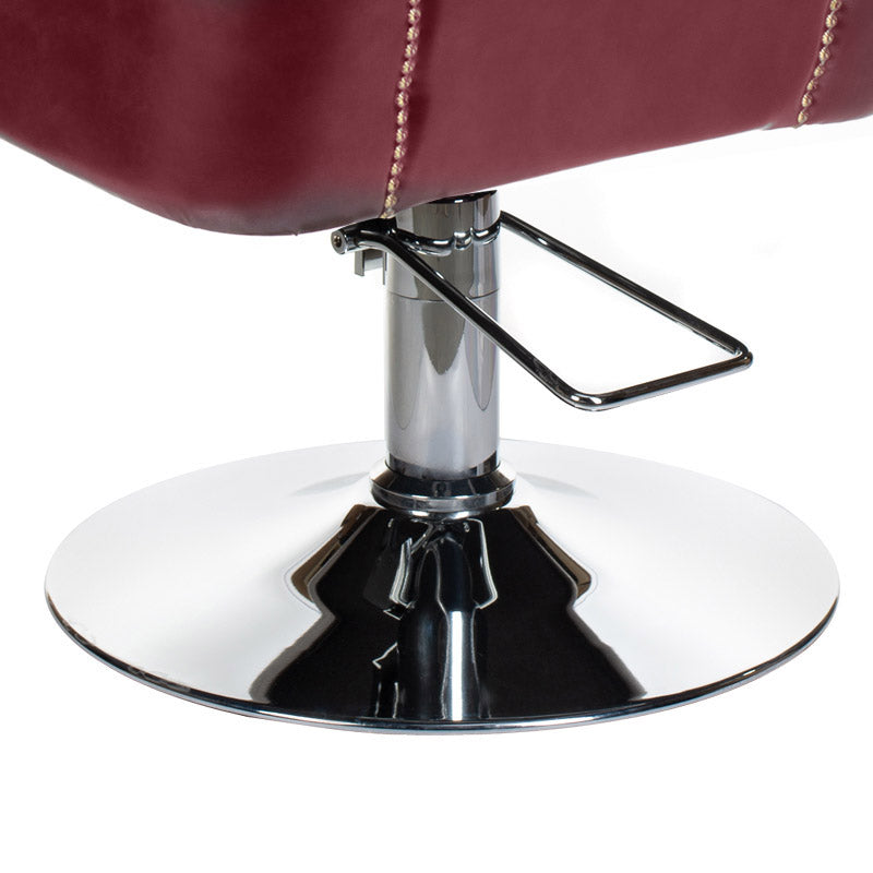 ALBERTO BH-8038 wine red Hairdressing Chair - BVShop