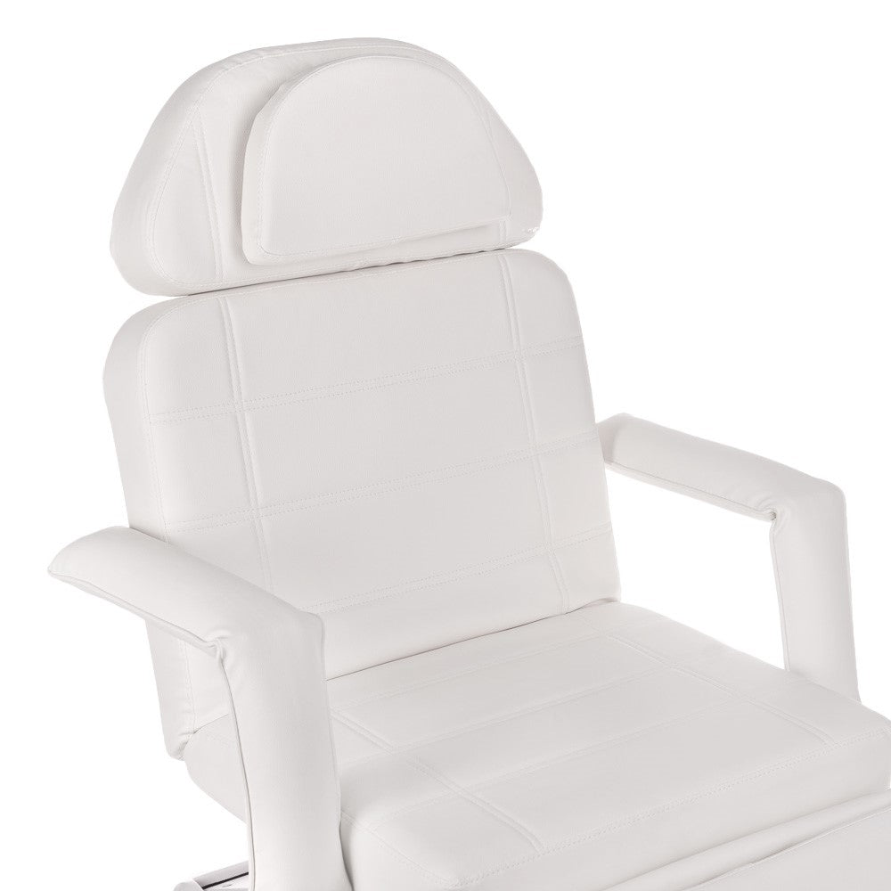 Electric cosmetic chair BR-6622 White - BVShop