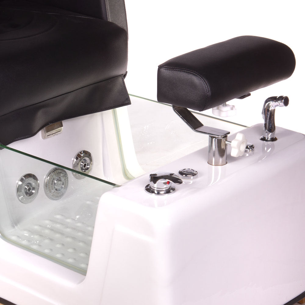 Pedicure chair with massage BR-2312 Black - BVShop