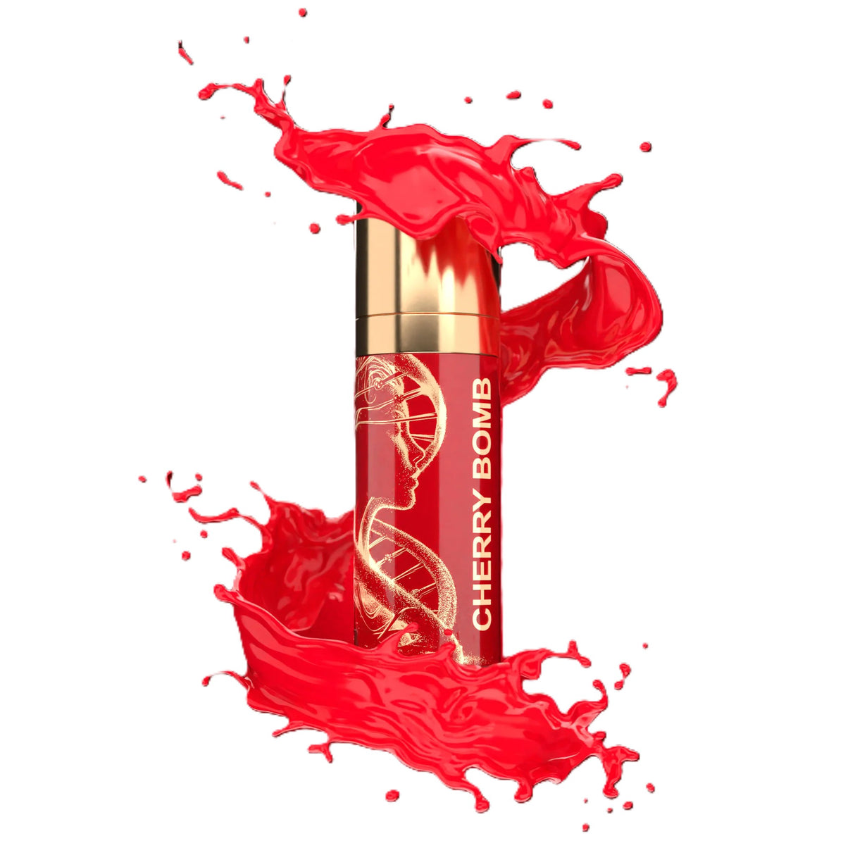 BROW DADDY × DNA Pigments Gold Collection Lips Cherry Bomb 15ml - BVShop