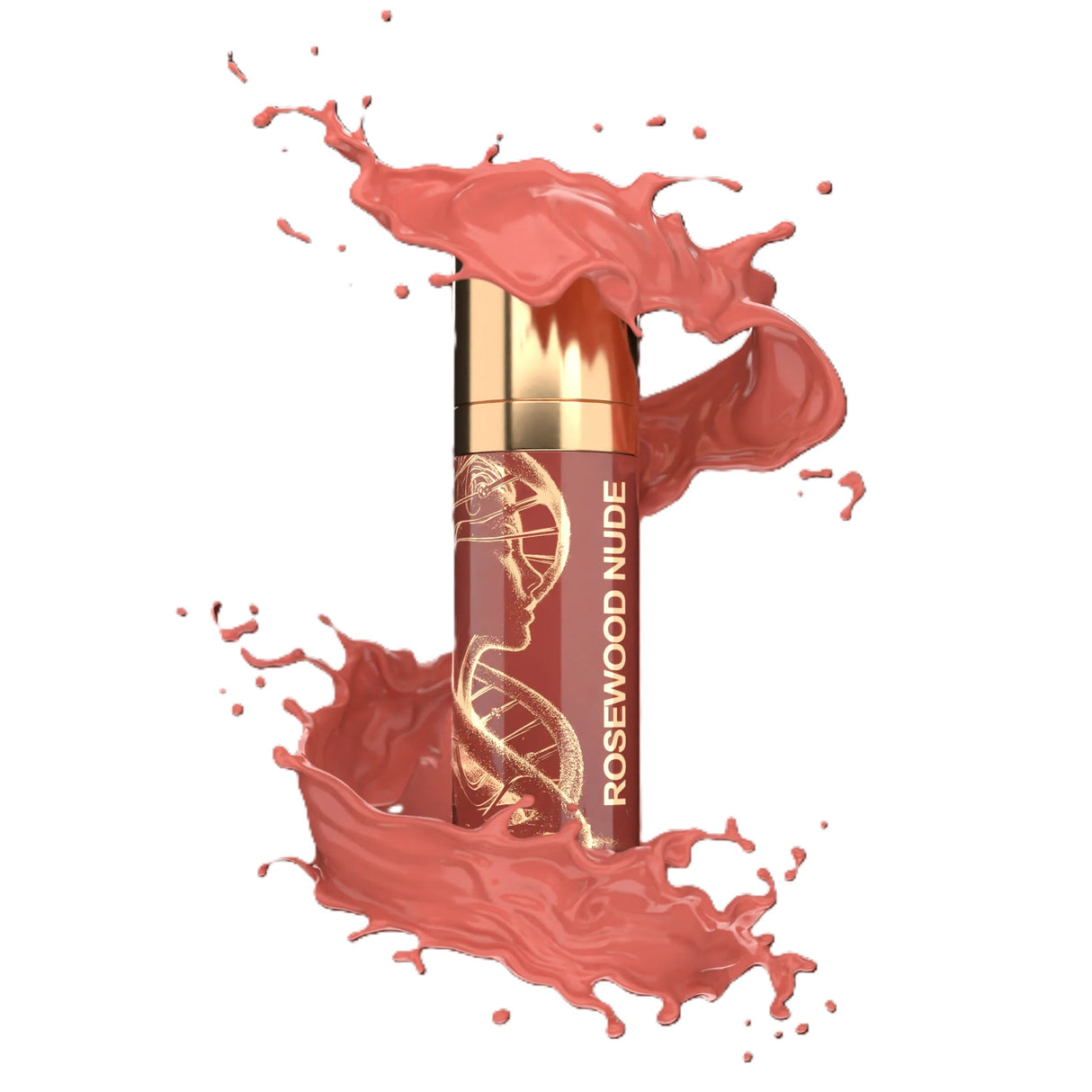 BROW DADDY × DNA Pigments Gold Collection Lips Rosewood Nude 15ml - BVShop