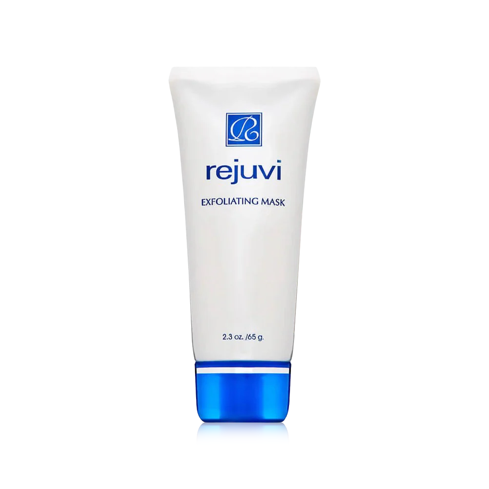 Rejuvi Exfoliating Mask 65g jar with AHA BHA and papaya extract