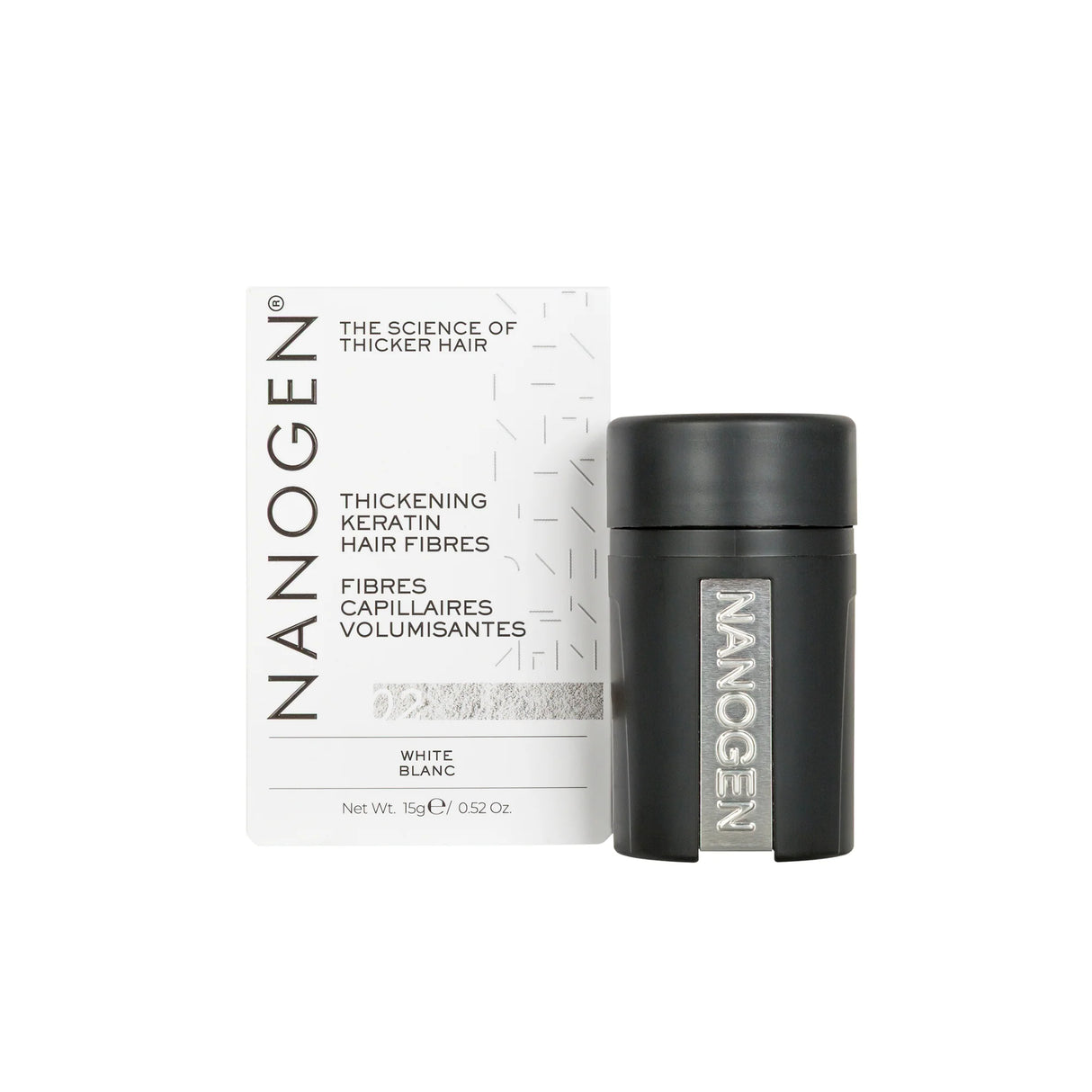 Nanogen Hair Thickening Fibre White