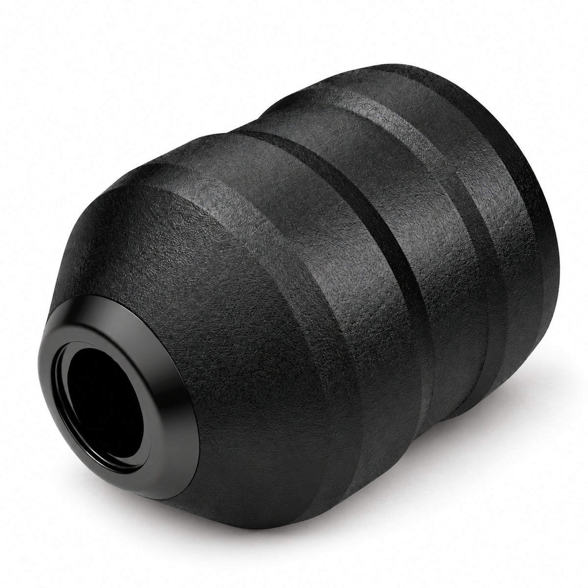 ACUS M1 Grip Plus Disposable Tattoo Grip Black 40mm single grip on white background