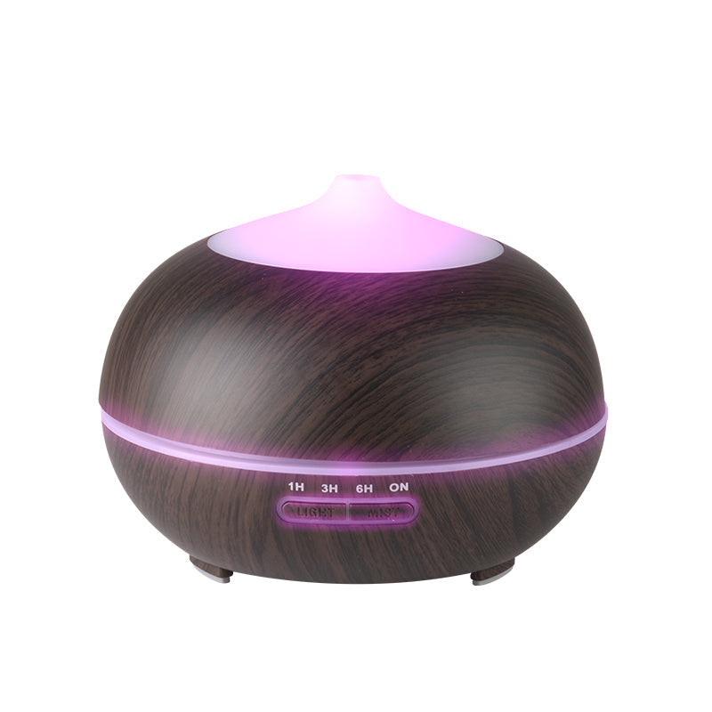 Aroma diffuser air humidifier spa 06 dark wood 400ml + timer - BVShop