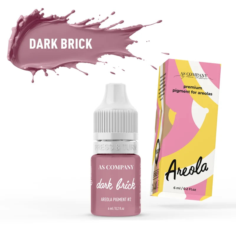 AS COMPANY Hybrid Areola Pigment Set 6 × 6ml