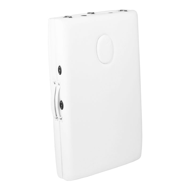 BALANCE wooden folding massage table 2 segment white - BVShop