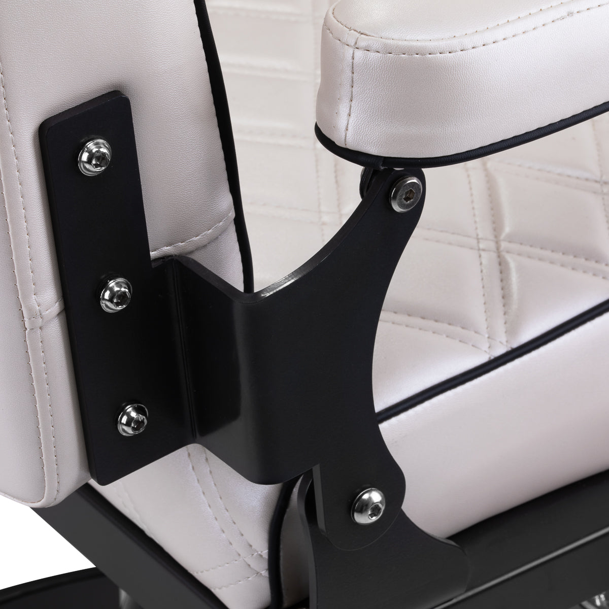 Barber chair Carlos extra pearl - BVShop