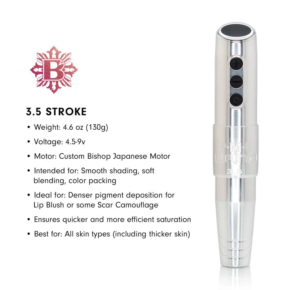 Bishop PMU Wand Silver Wireless Machine Kit - BVShop