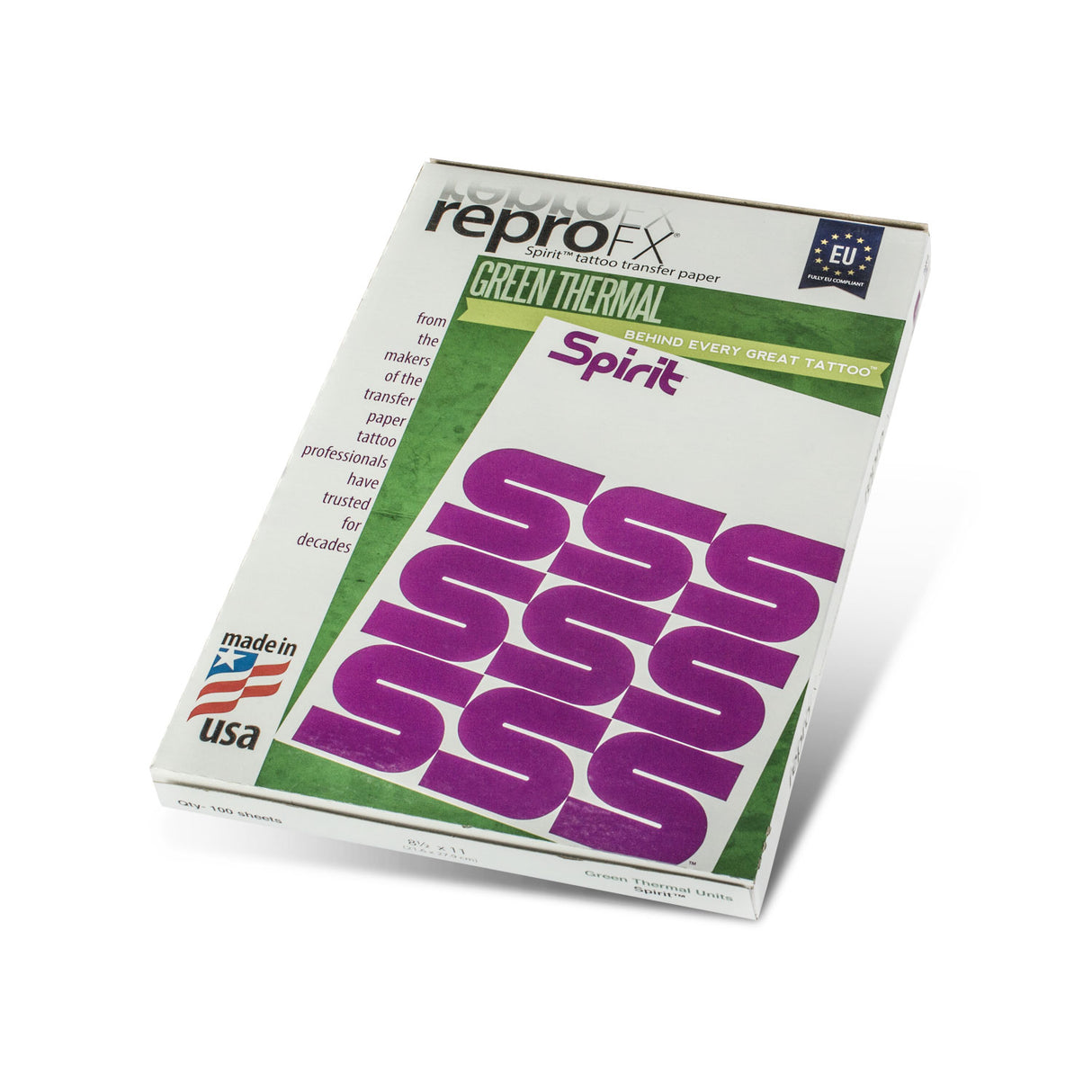ReproFX Spirit Green Thermal Copier Hectograph Stencil Paper A4 (8.5″ x 11″)
