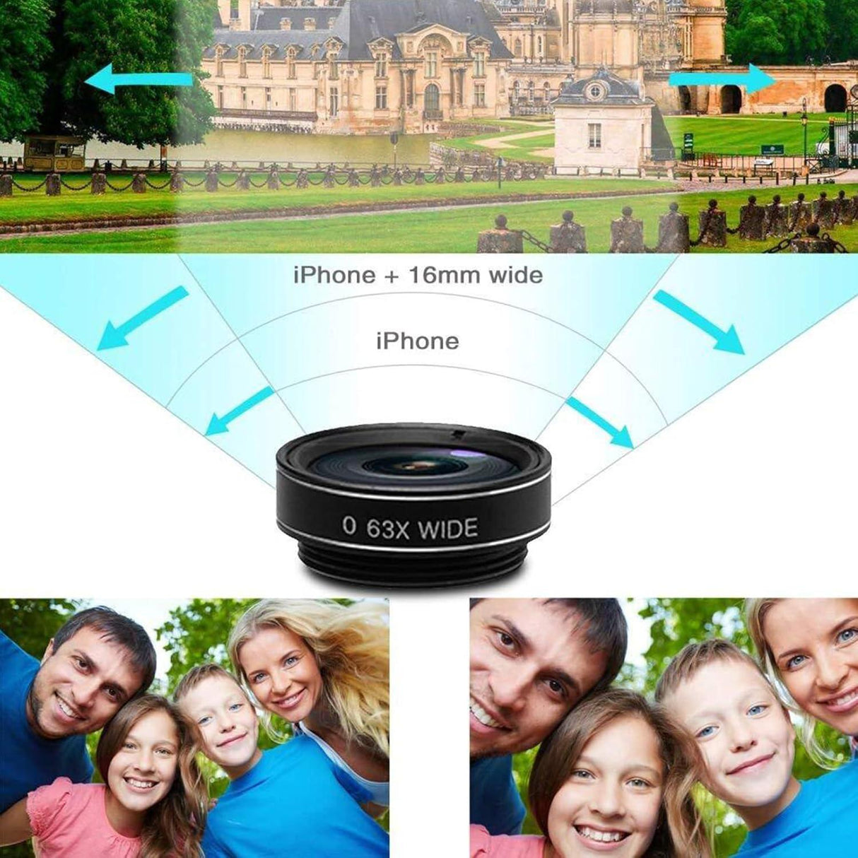Smartphone Lens Kit 7 in 1 - BVShop