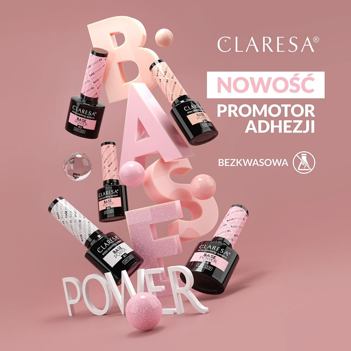 CLARESA BASE POWER 03 - 5g - BVShop