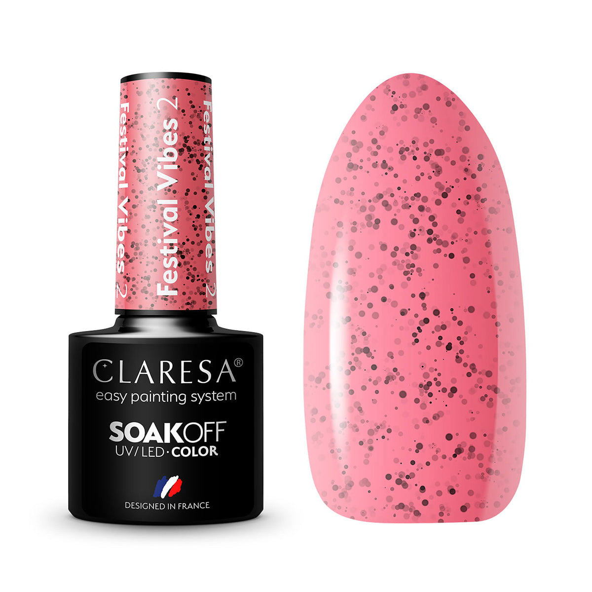 CLARESA Hybrid polish Festival Vibes 2 -5g - BVShop