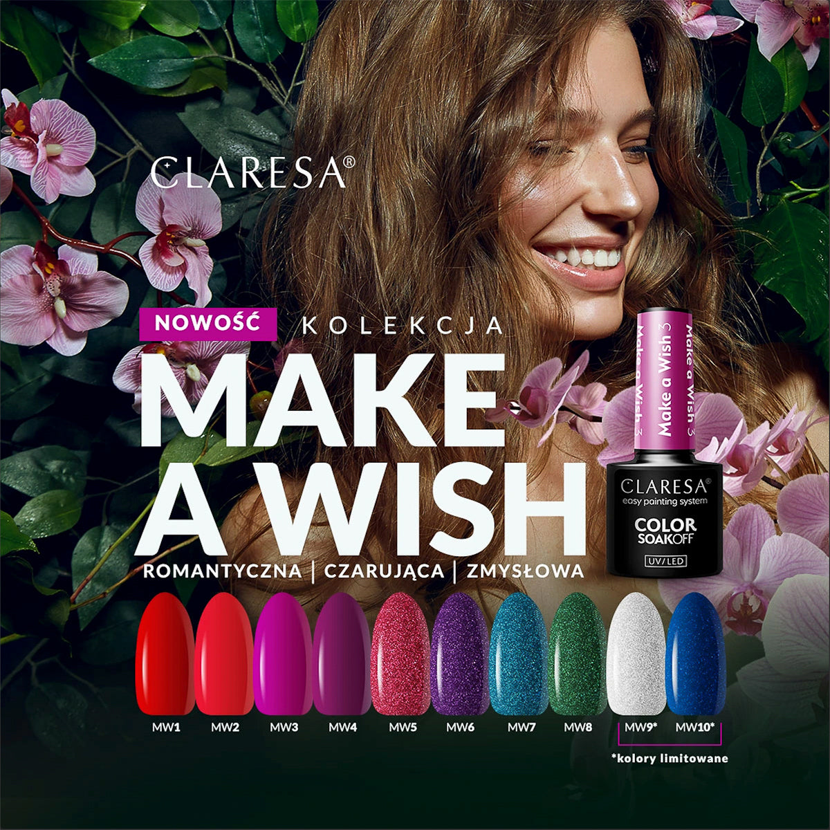 CLARESA Hybrid Polish Make a wish 7 -5g - BVShop