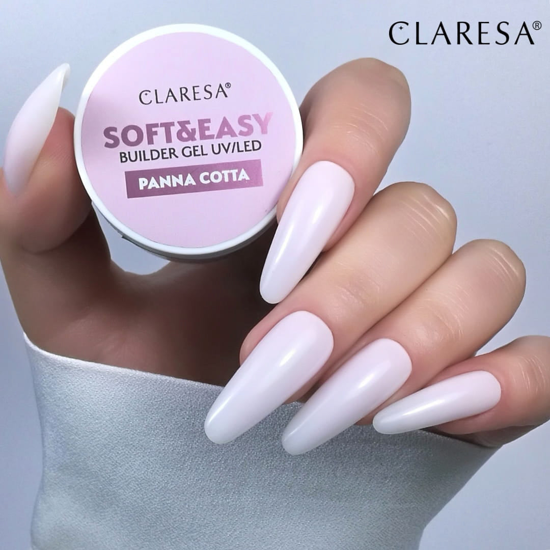 Claresa Soft&Easy gel builder panna cotta 90g - BVShop