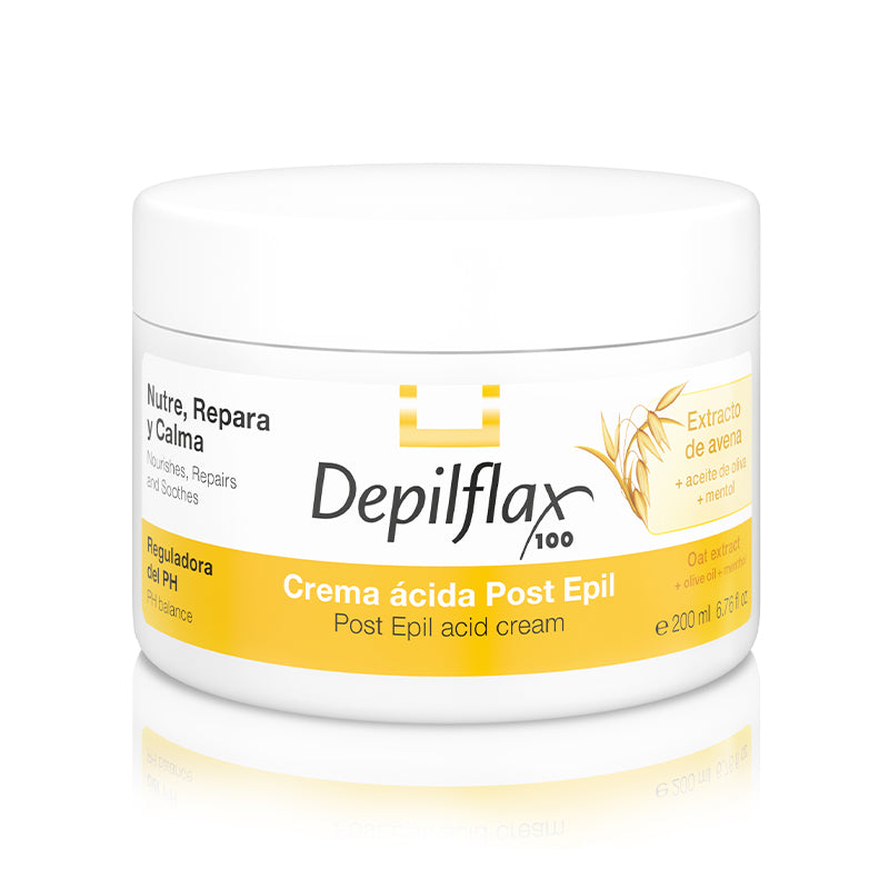 DEPILFLAX 100 CREAM WITH ACID AFTER DEPILATION 200 ML - BVShop