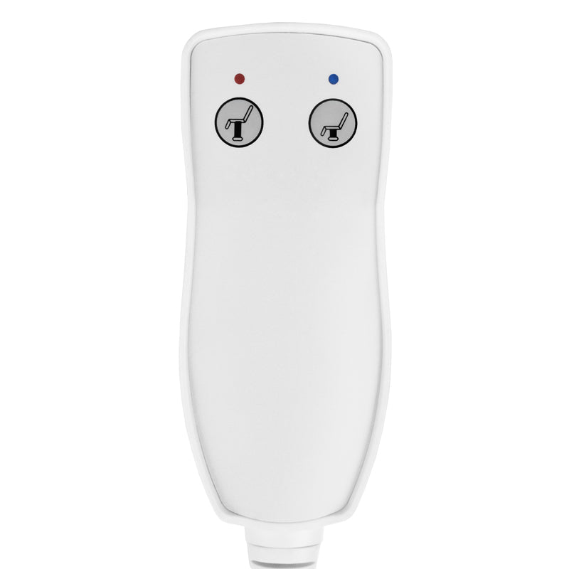 Electric bed massage azzurro 336 1 force. White - BVShop