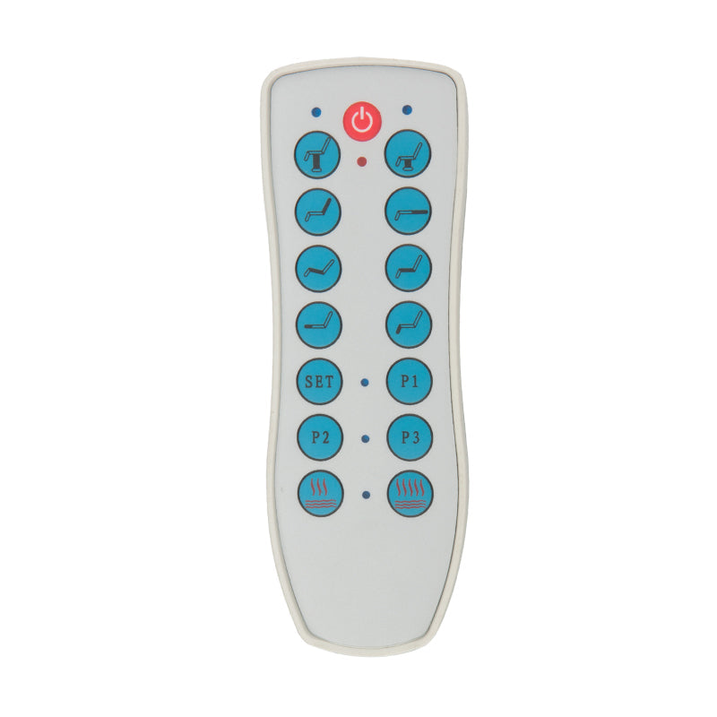 Electric cosmetic chair azzurro 708a 4 strong. white heated - BVShop