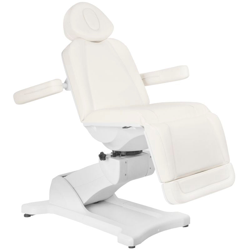 Electric cosmetic chair azzurro 869a rotary 4 engine white - BVShop