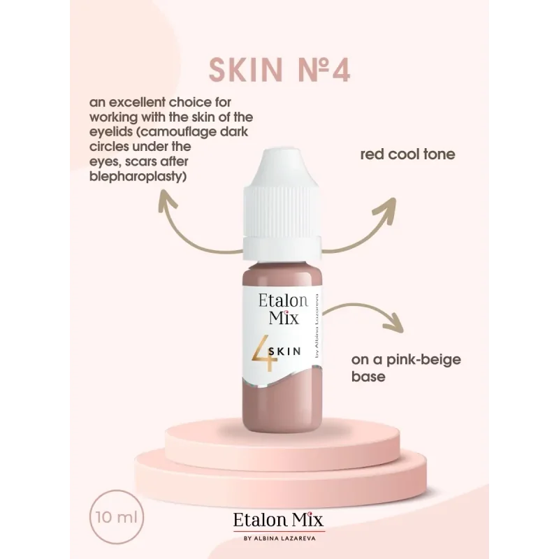 Etalon Mix Camouflage Skin Pigment Set 6x5ml - BVShop