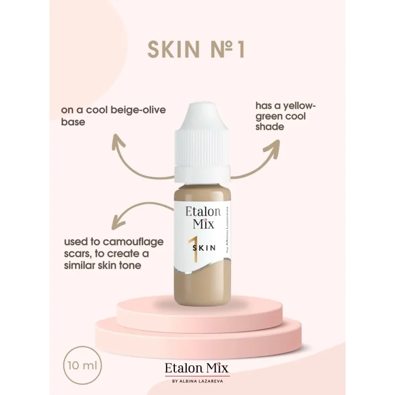 Etalon Mix Camouflage Skin Pigment Set 6x5ml - BVShop