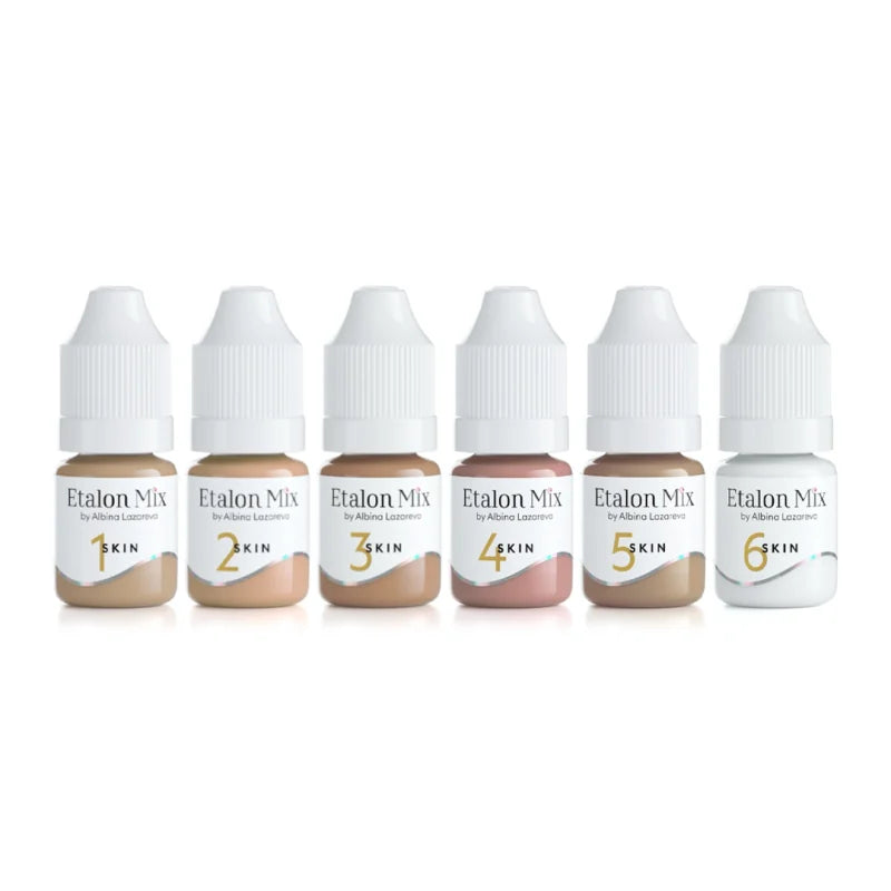 Etalon Mix Camouflage Skin Pigment Set 6x5ml - BVShop