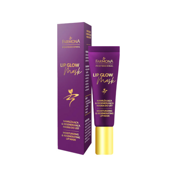 FARMONA LIP GLOW MASK – Moisturizing & Regenerating Lip Mask 12 ml - BVShop