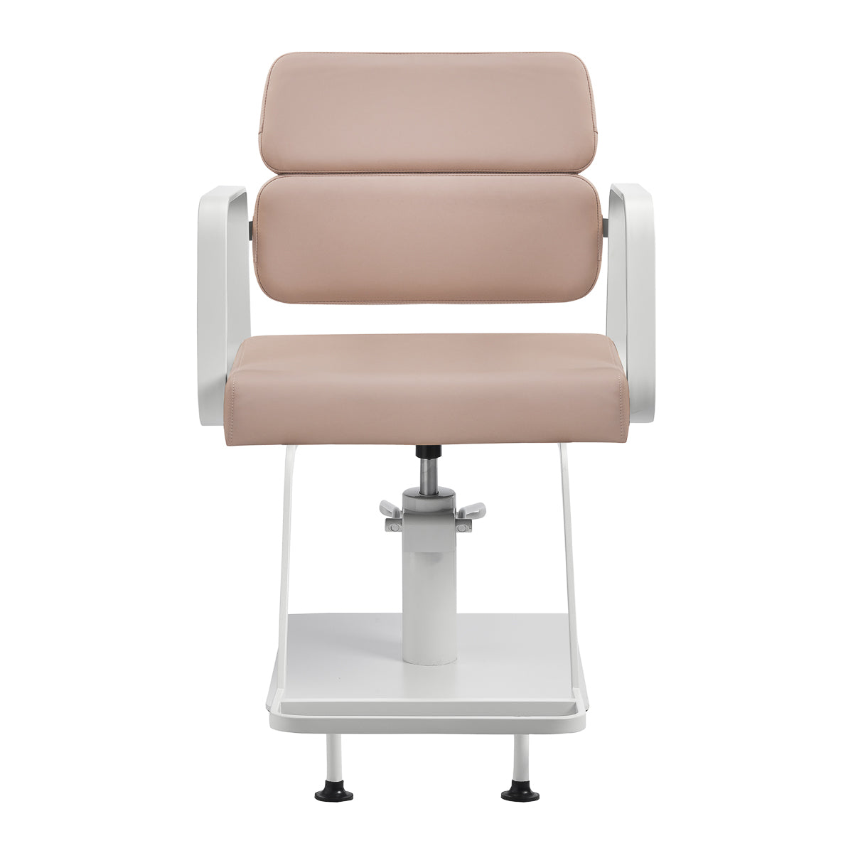 Gabbiano hairdressing chair Porto white beige - BVShop