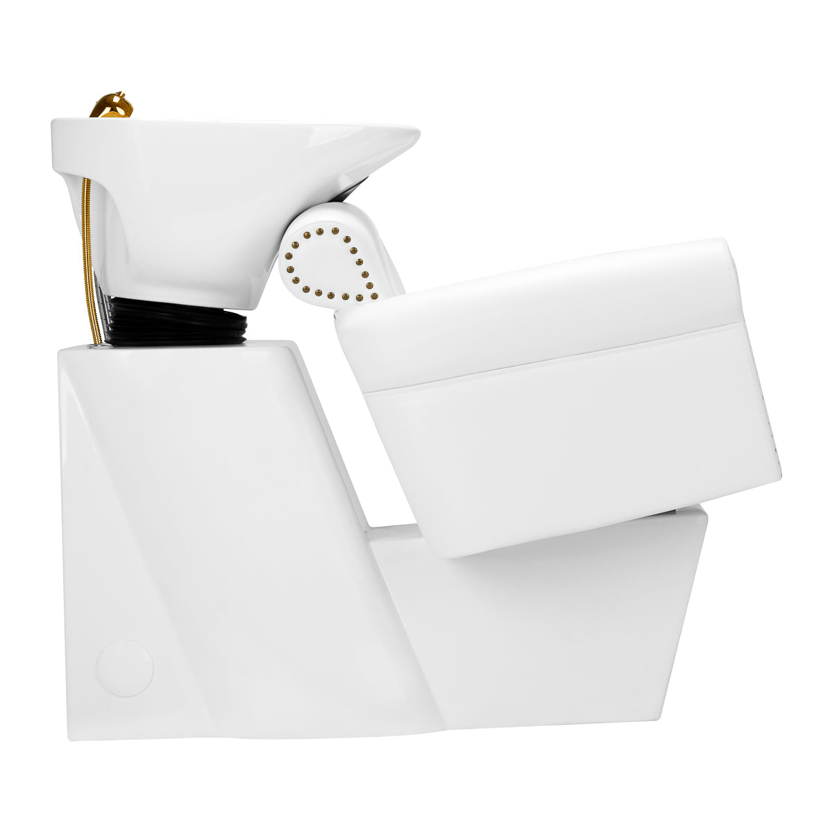 Gabbiano hairdressing wash unit Berlin gold white - BVShop