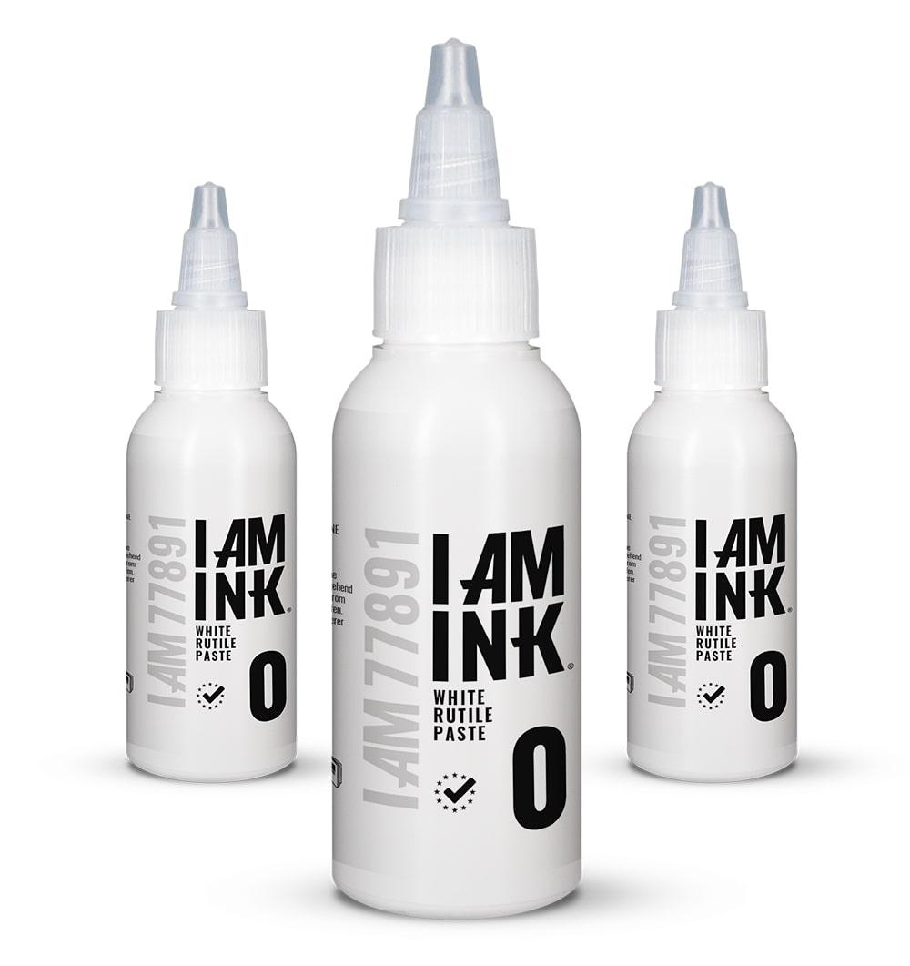 I AM Ink First Generation 0 White Rutile Paste 50ml/100ml - BVShop