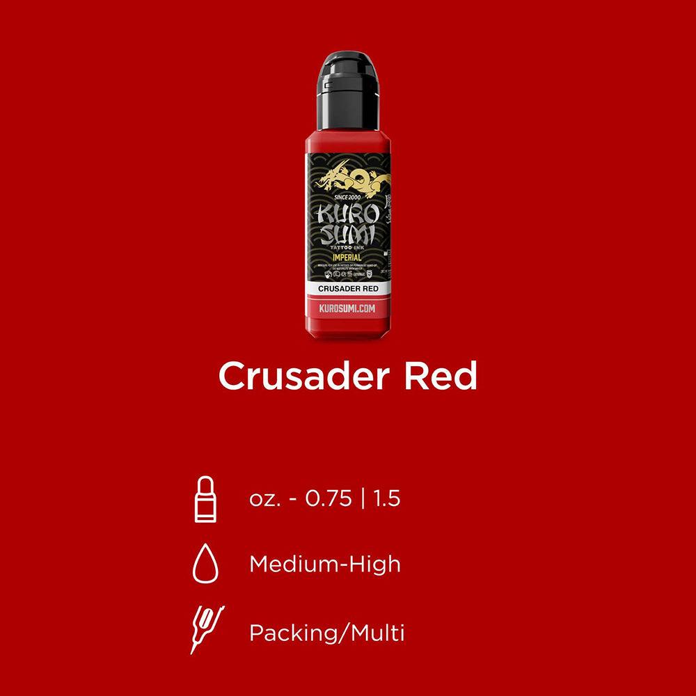 Kuro Sumi Imperial Tattoo Ink Crusader Red - BVShop